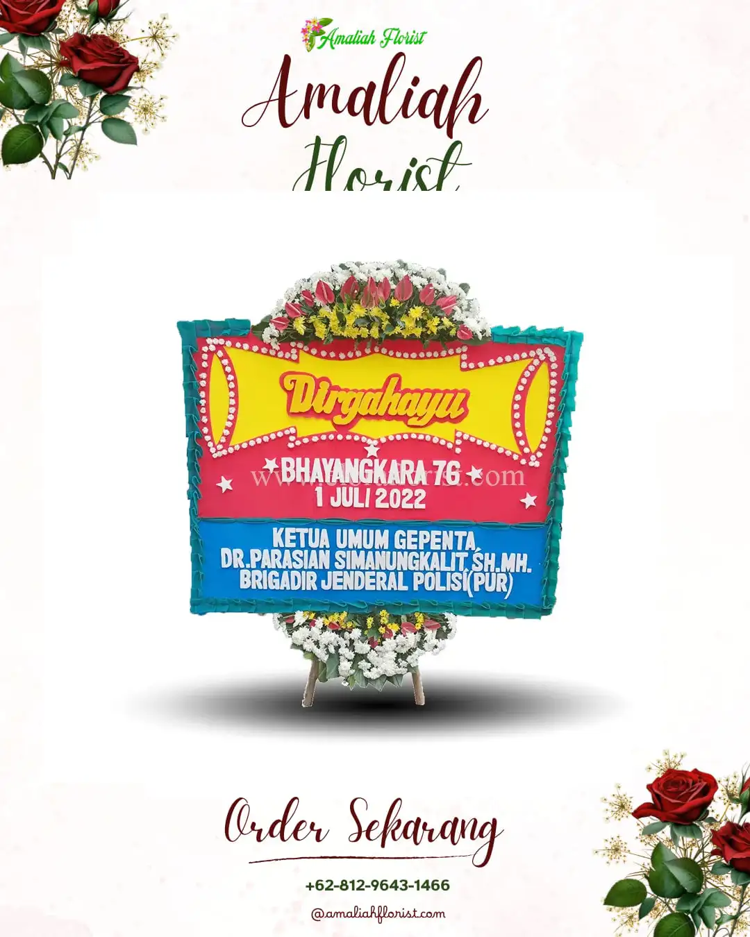 Papan Bunga HUT Ulang Tahun Ngranti